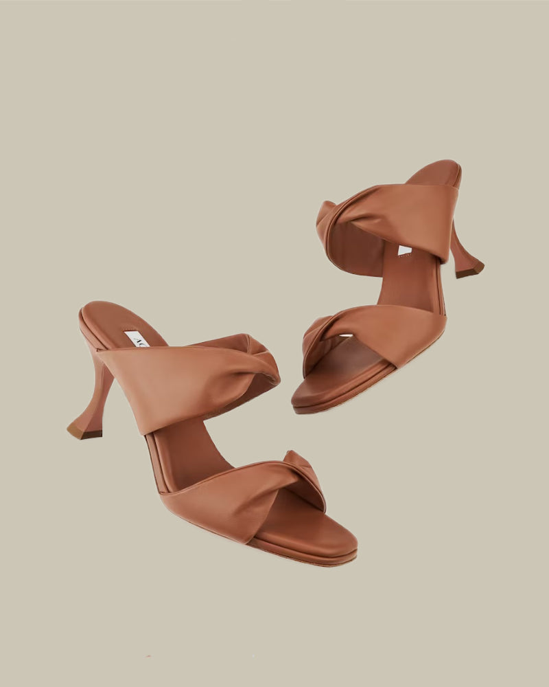 Twist Sandal 75 Brown