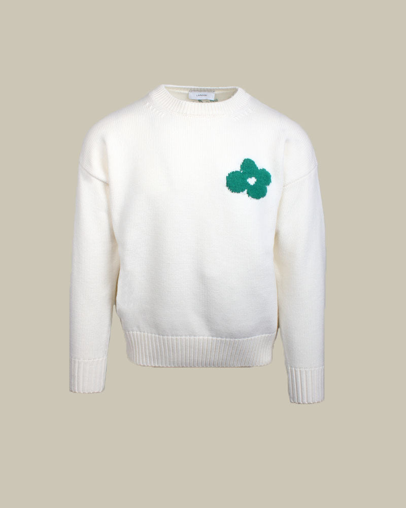 Floral Knitted Jumper