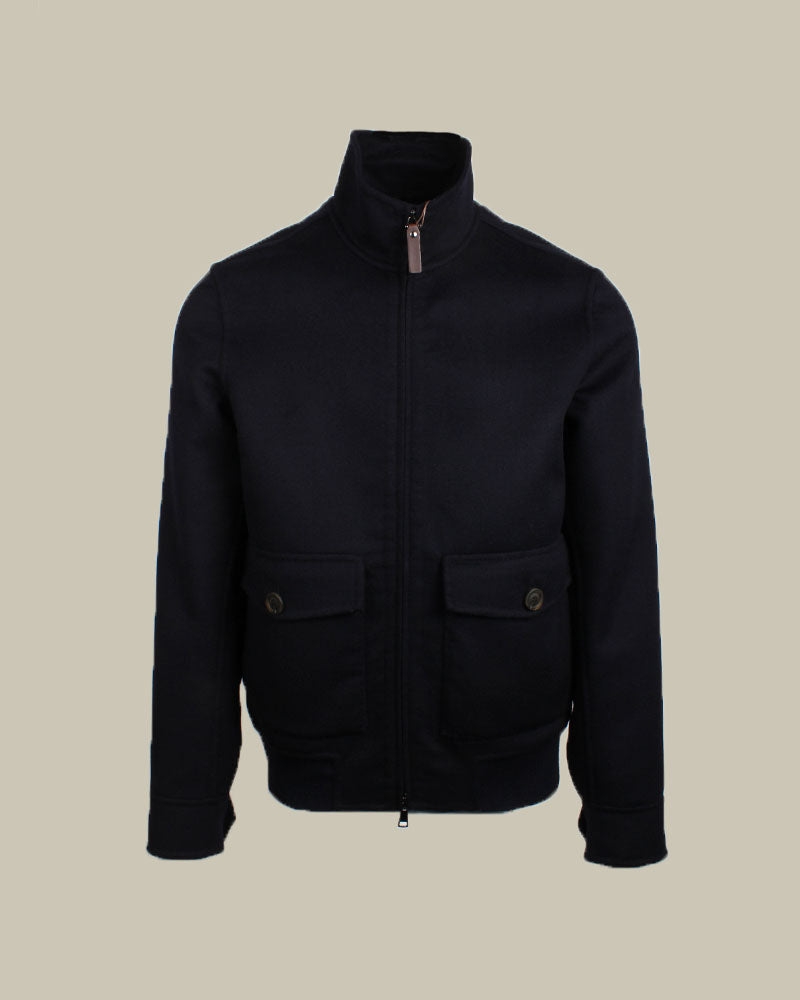 Canali hot sale bomber jacket