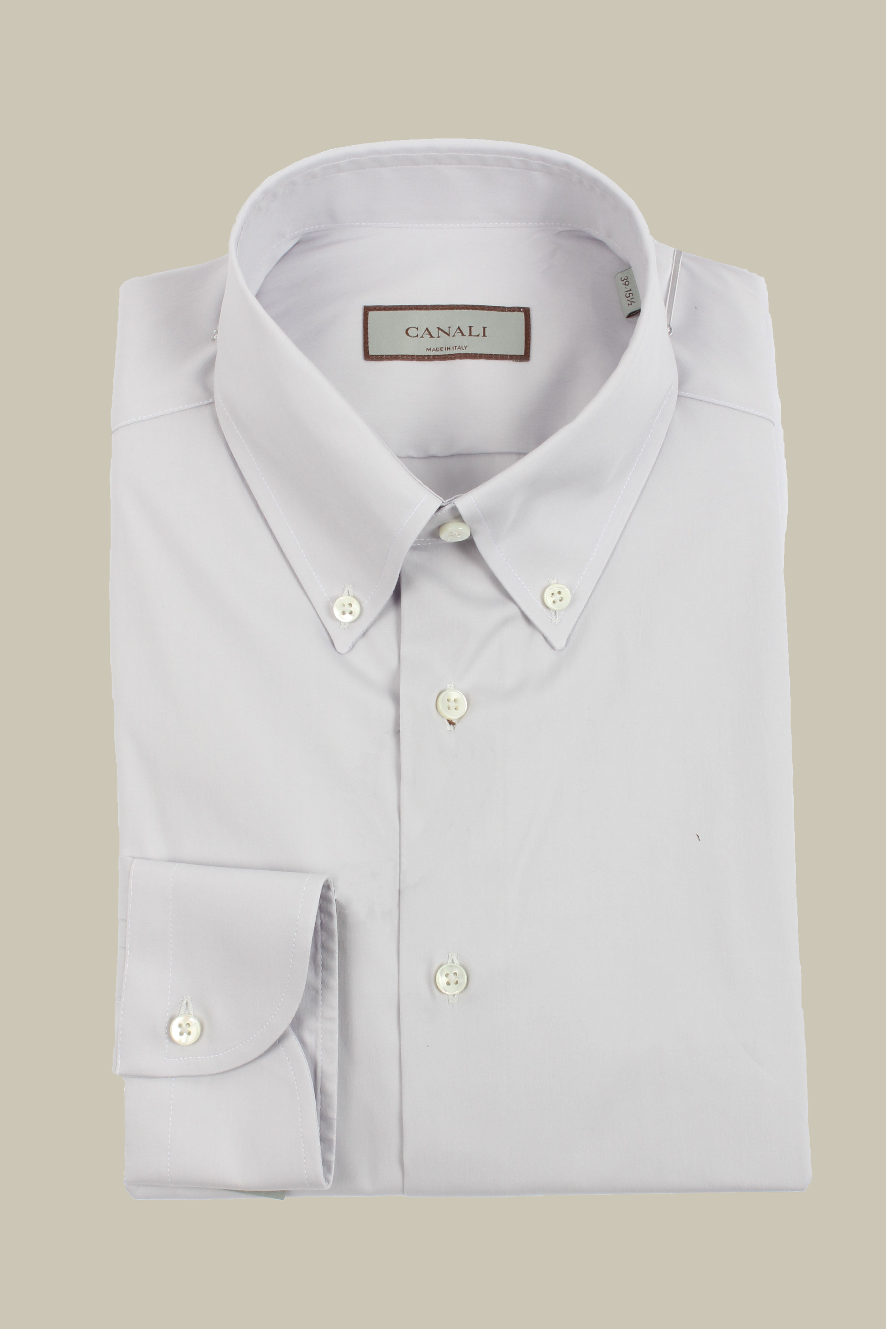 Mauve Button Down Poplin Shirt