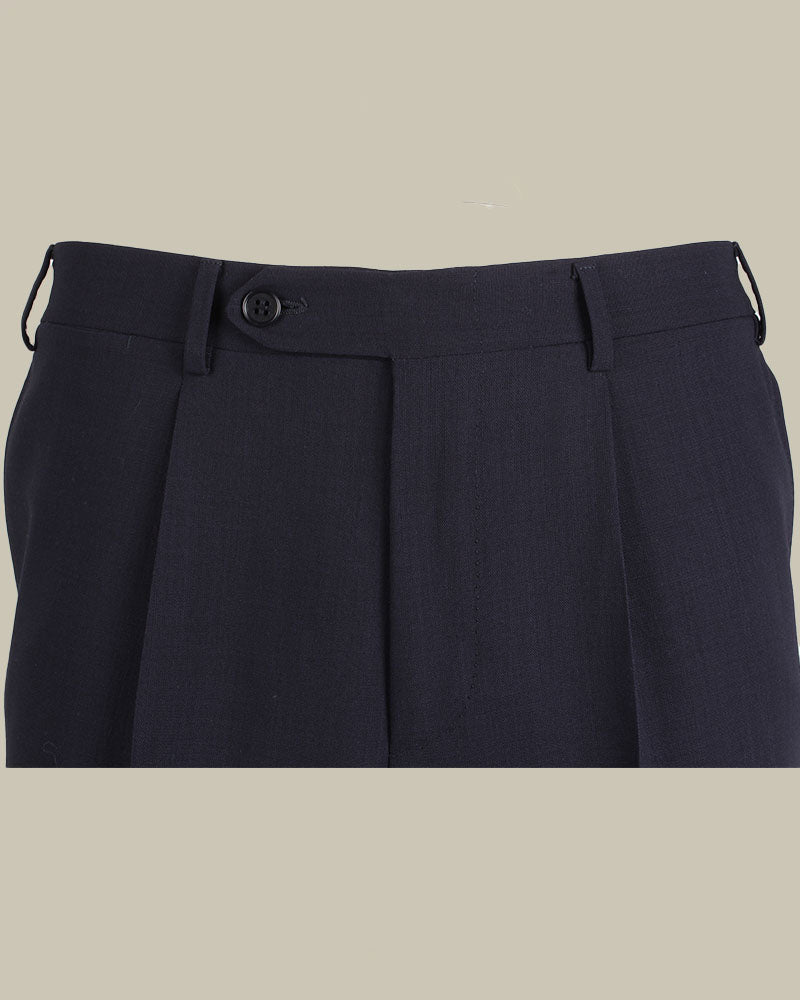Navy Impeccable Soft Shoulder Suit