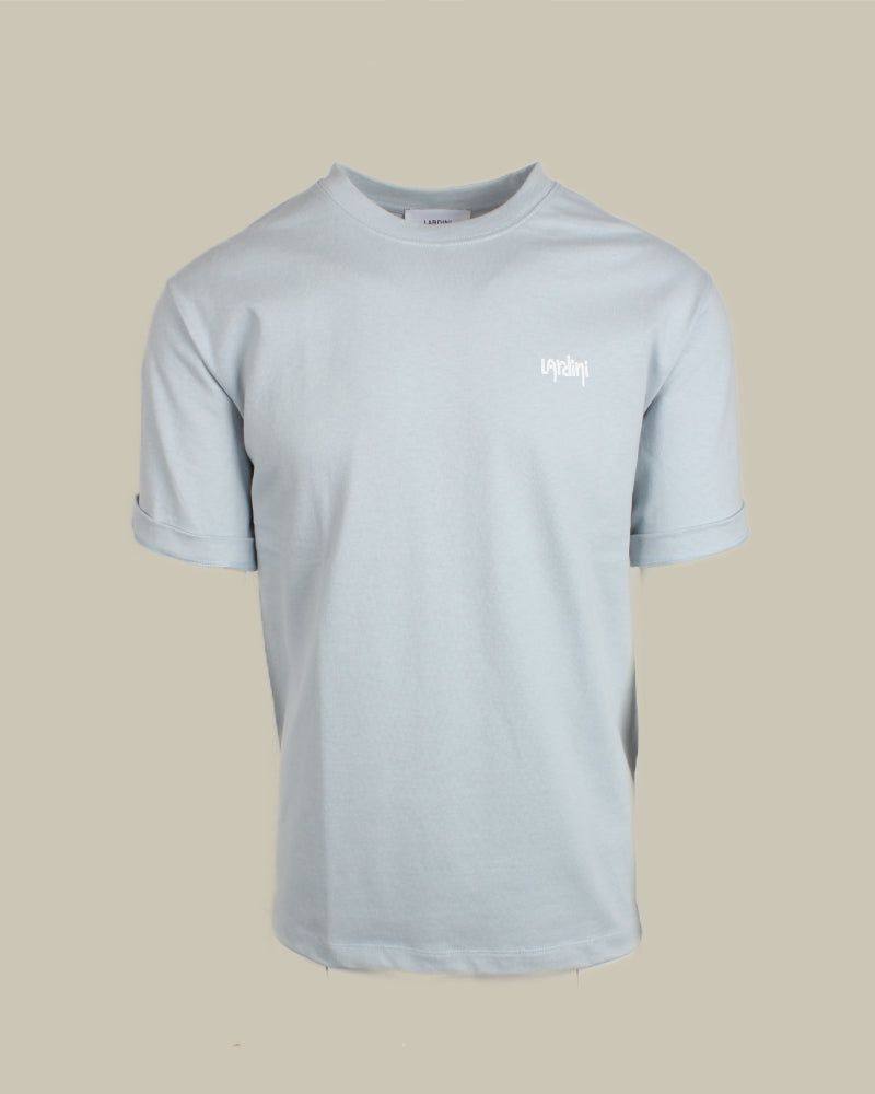 Sky Blue Small Logo T Shirt