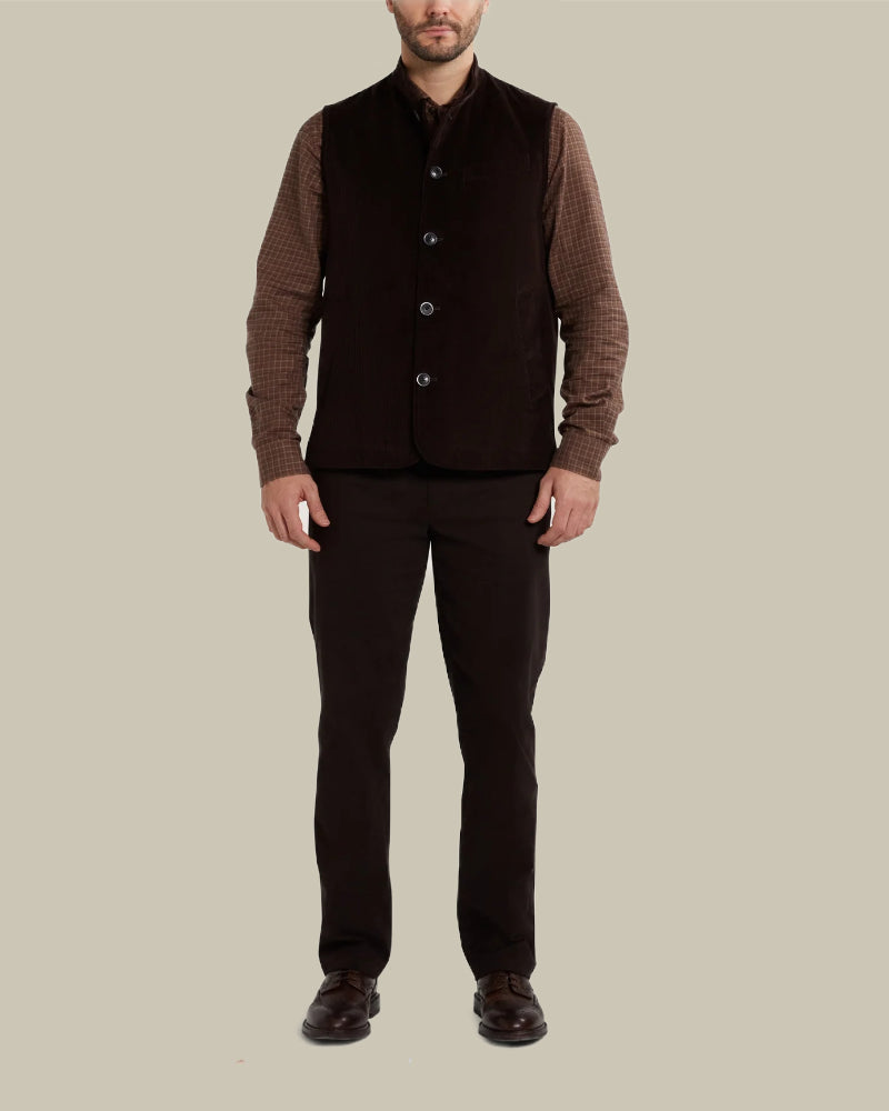 Orsett Gilet Walnut