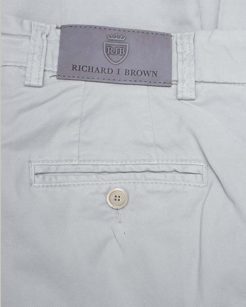 SINGAPORE Stone Cotton Chino
