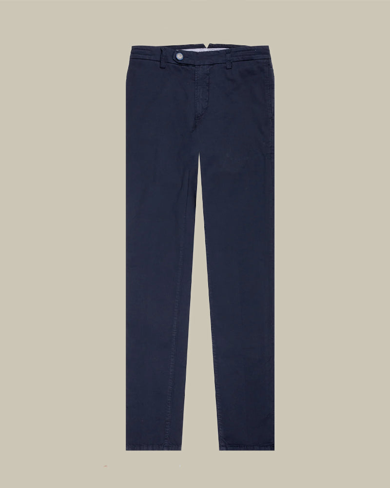 SINGAPORE Navy Cotton Chino