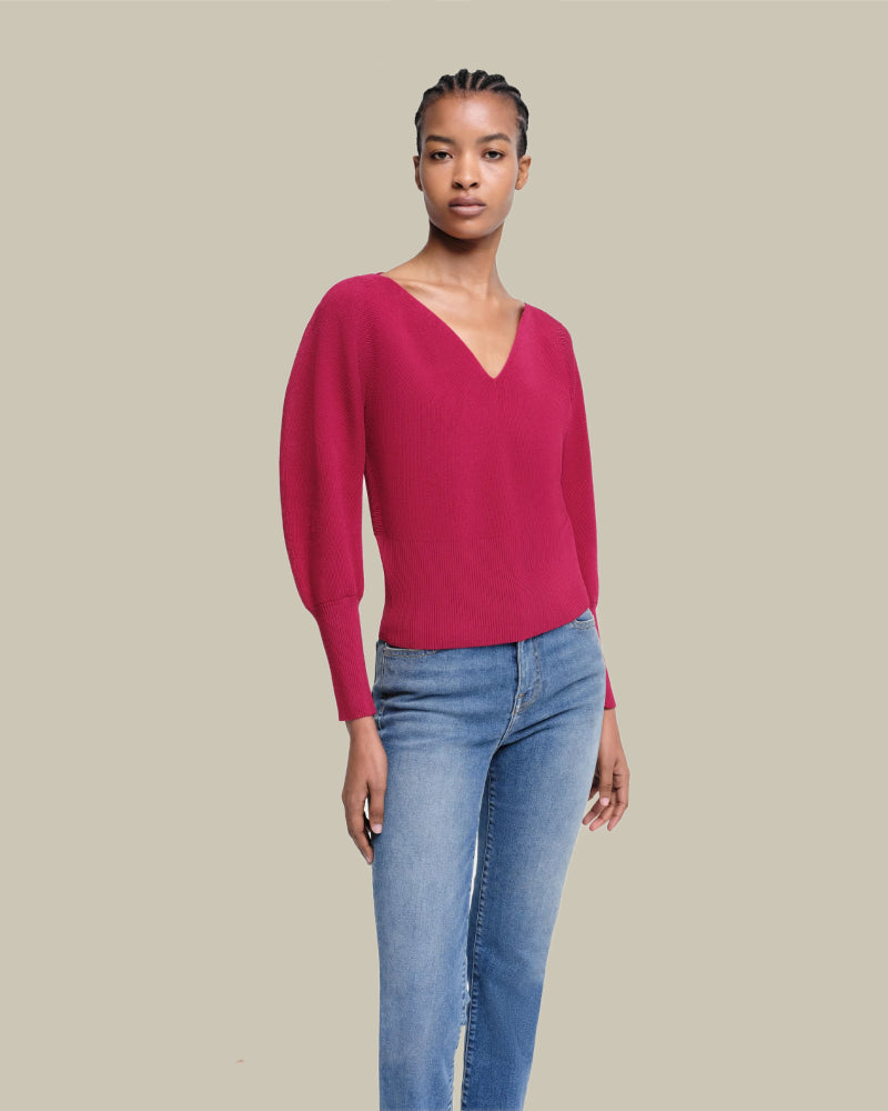 Montana Cherry Knit Pullover