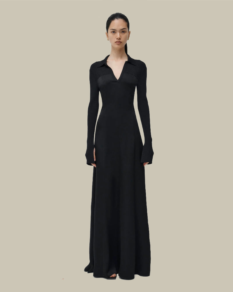 Jonny Black Shirt Dress