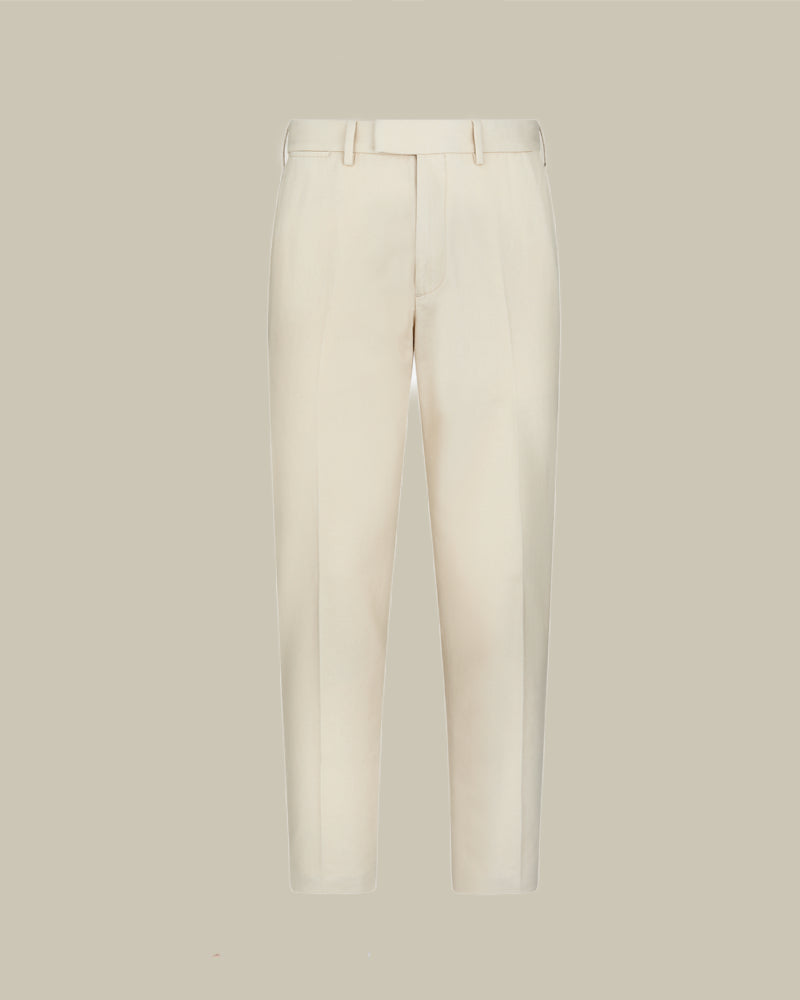 Ivory Japanese Cotton Drill Chino