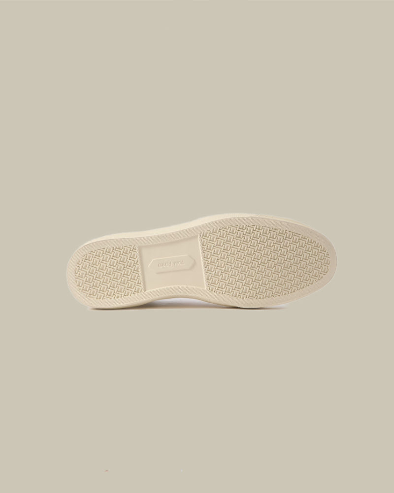 Cream Suede Cambridge Sneaker