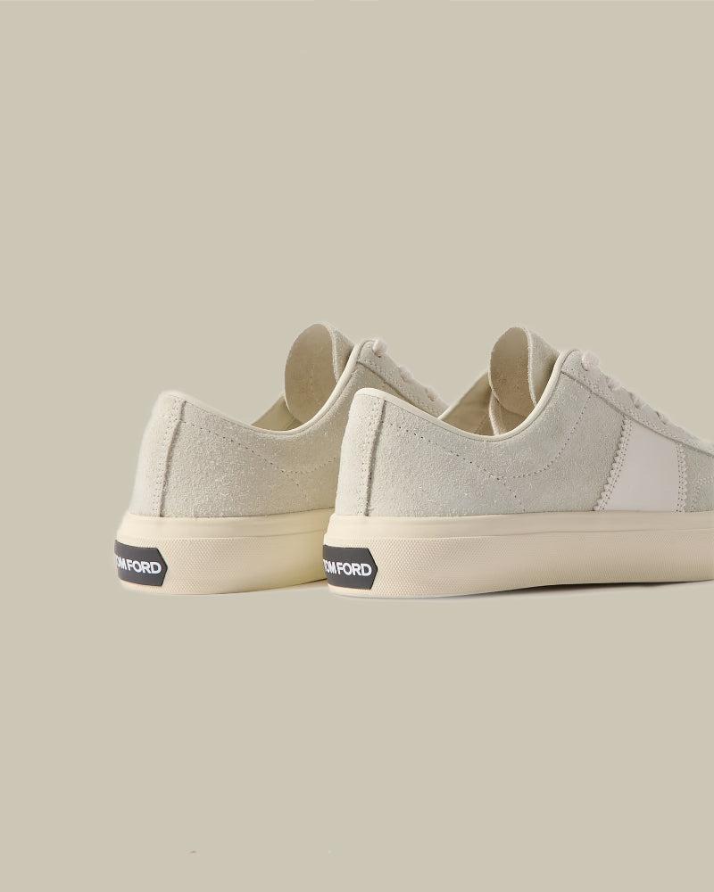 Cream Suede Cambridge Sneaker