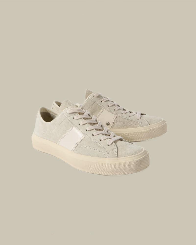 Cream Suede Cambridge Sneaker