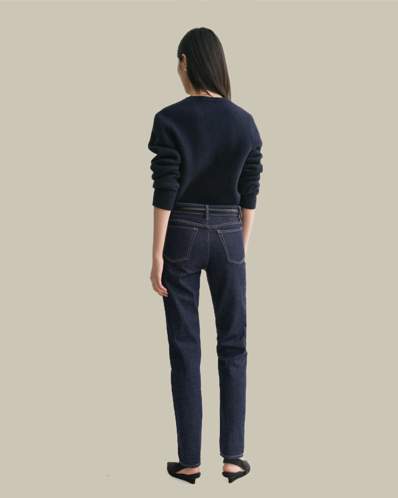 Low Taper Denim Slate