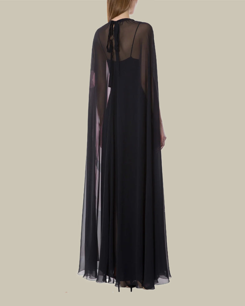 Printed Silk Georgette Dress