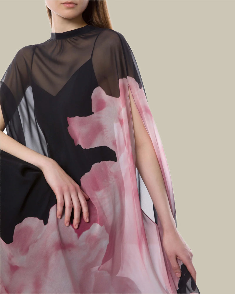 Printed Silk Georgette Dress