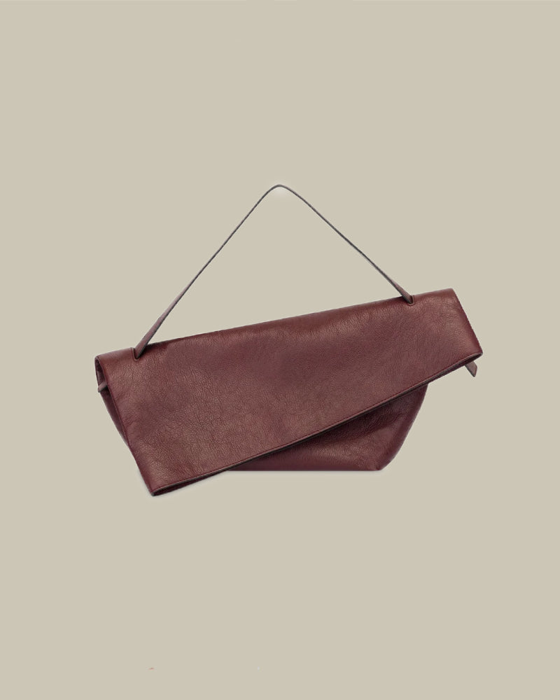 Vegetable Tanned Goat Leather Clutch