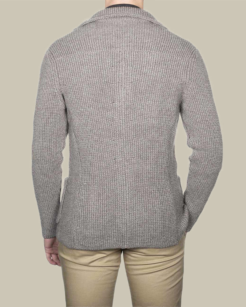Brenta Cable Knit Swacket Beige
