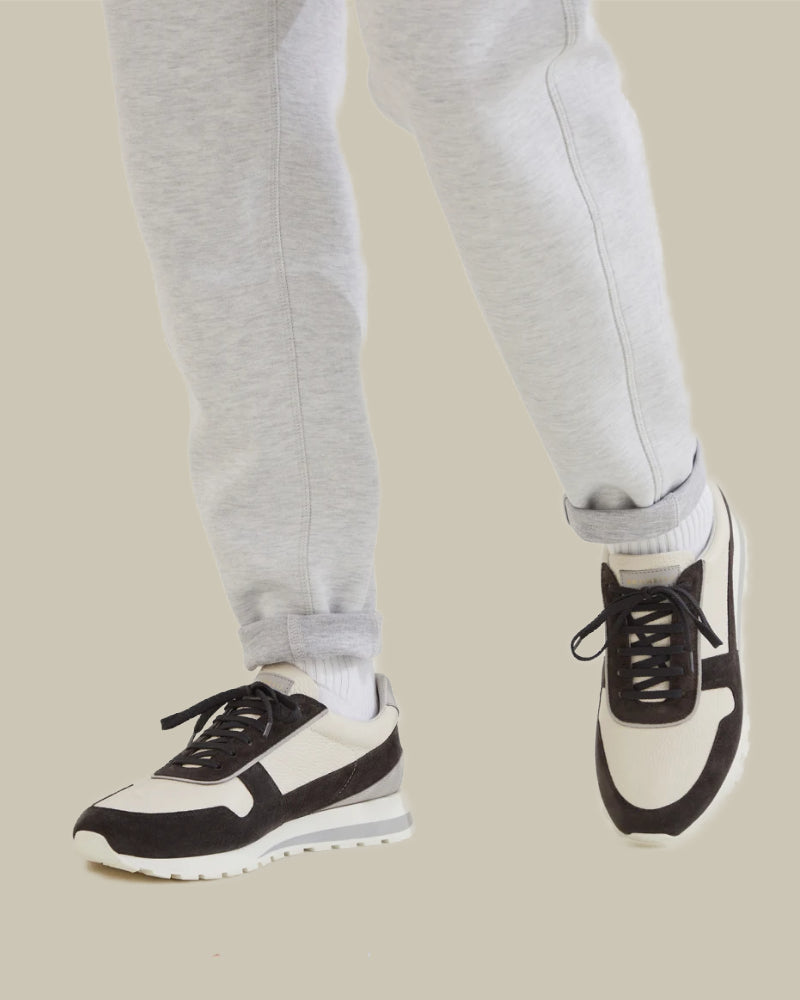 Washed Suede & Calfskin Runners