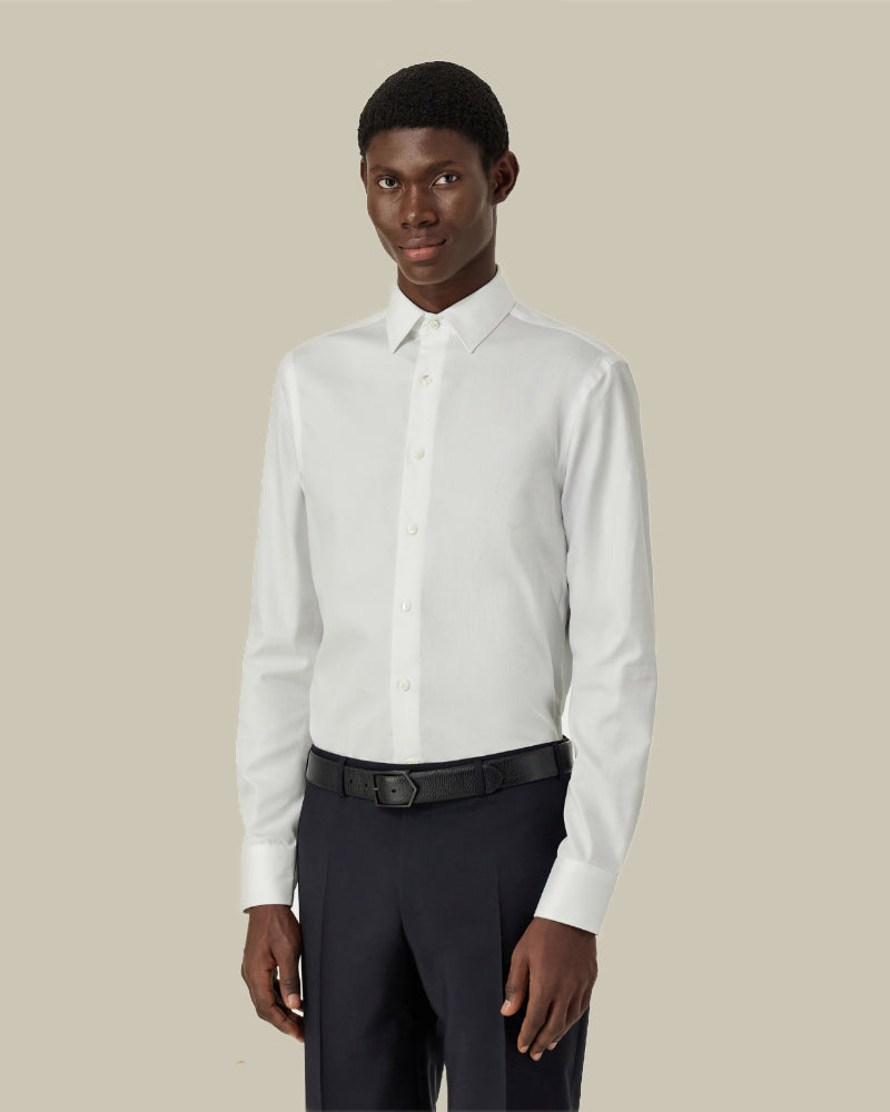 White Jersey Shirt