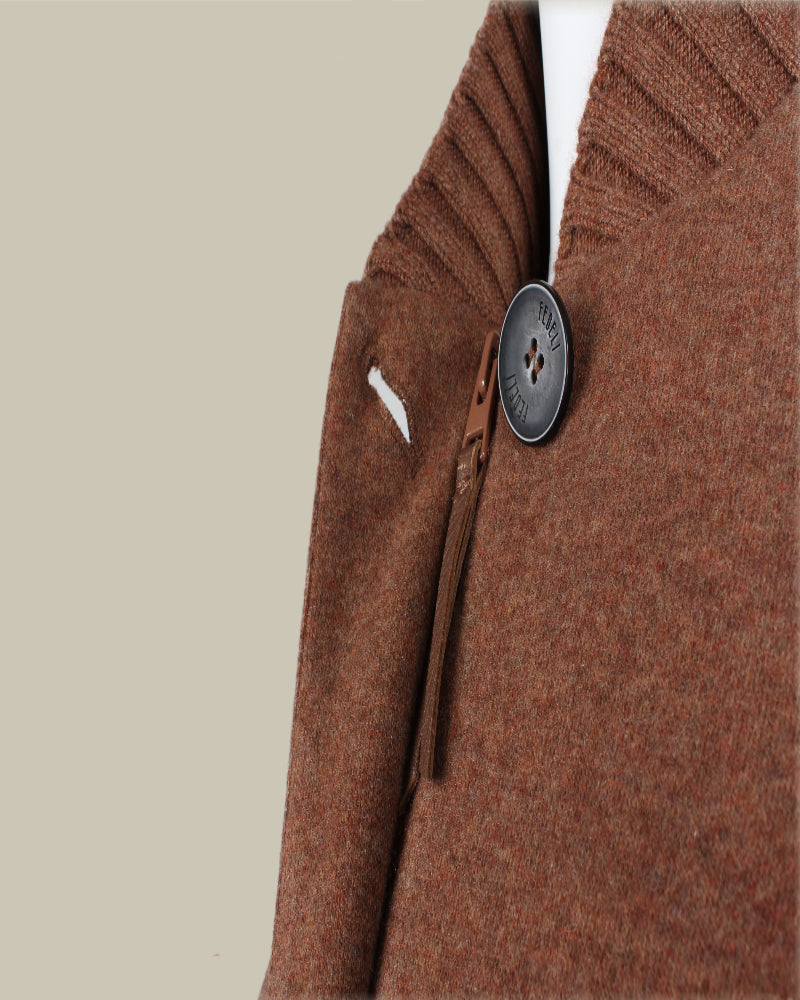 Dorina Tobacco Cashmere Bomber
