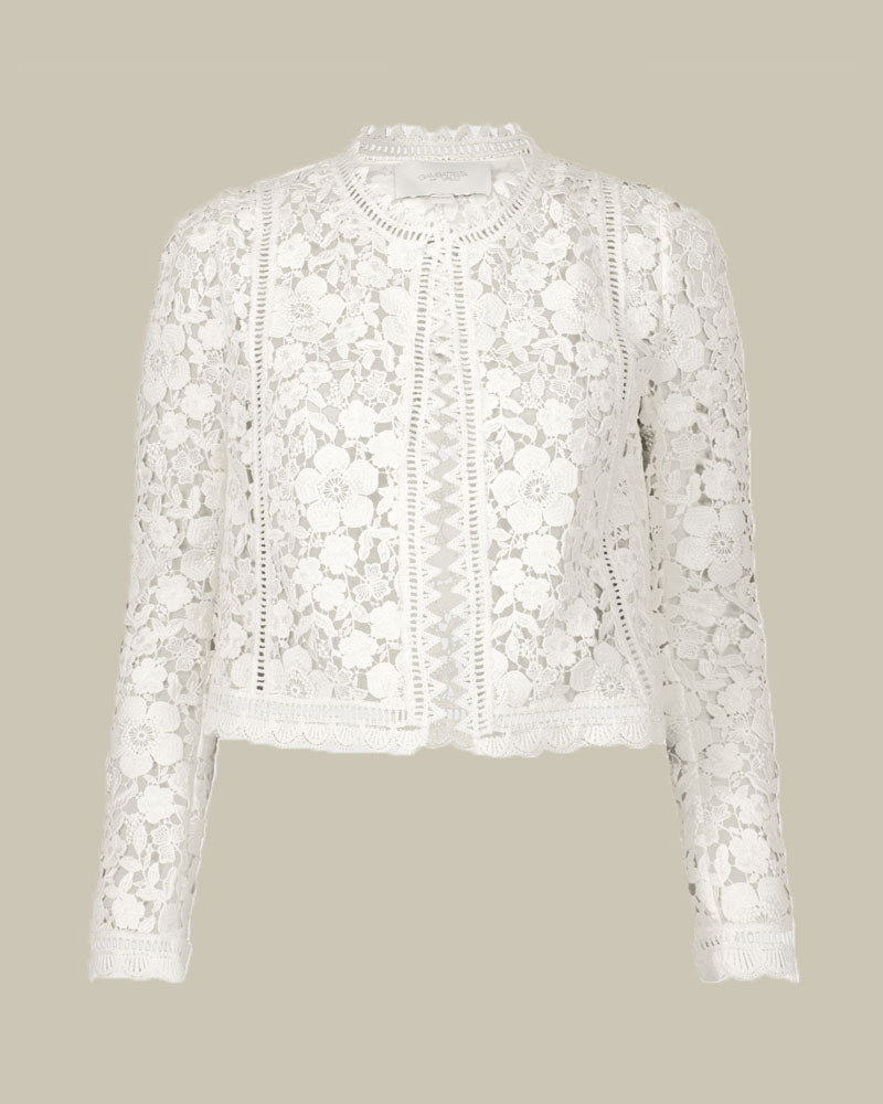 Flower Macrame Jacket