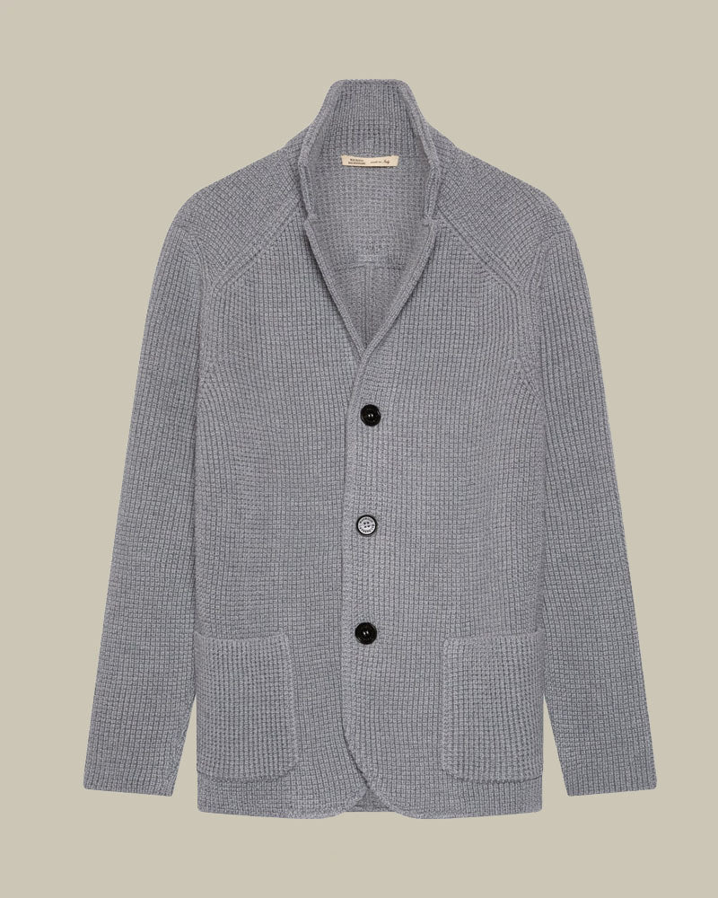 Brenta Cable Knit Swacket Grey