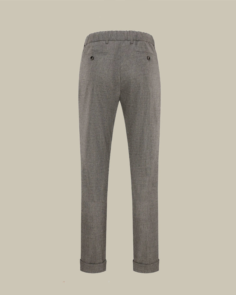 URUS Grey Stretch Cashmere Overshirt Twinset