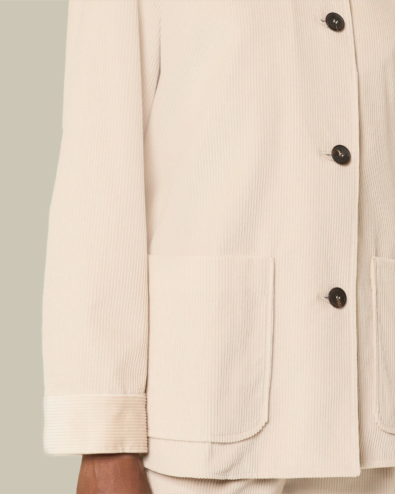 TRAU Corduroy Shirt Blouse