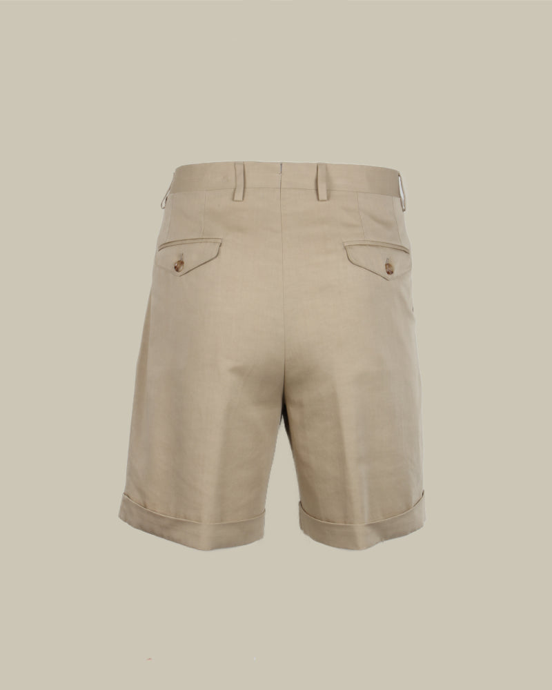 Beige Bermuda Shorts