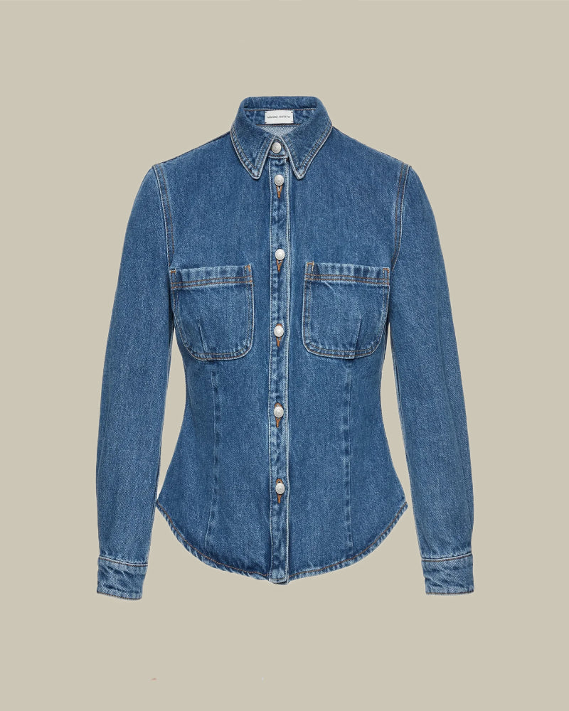 Blue Denim Shirt