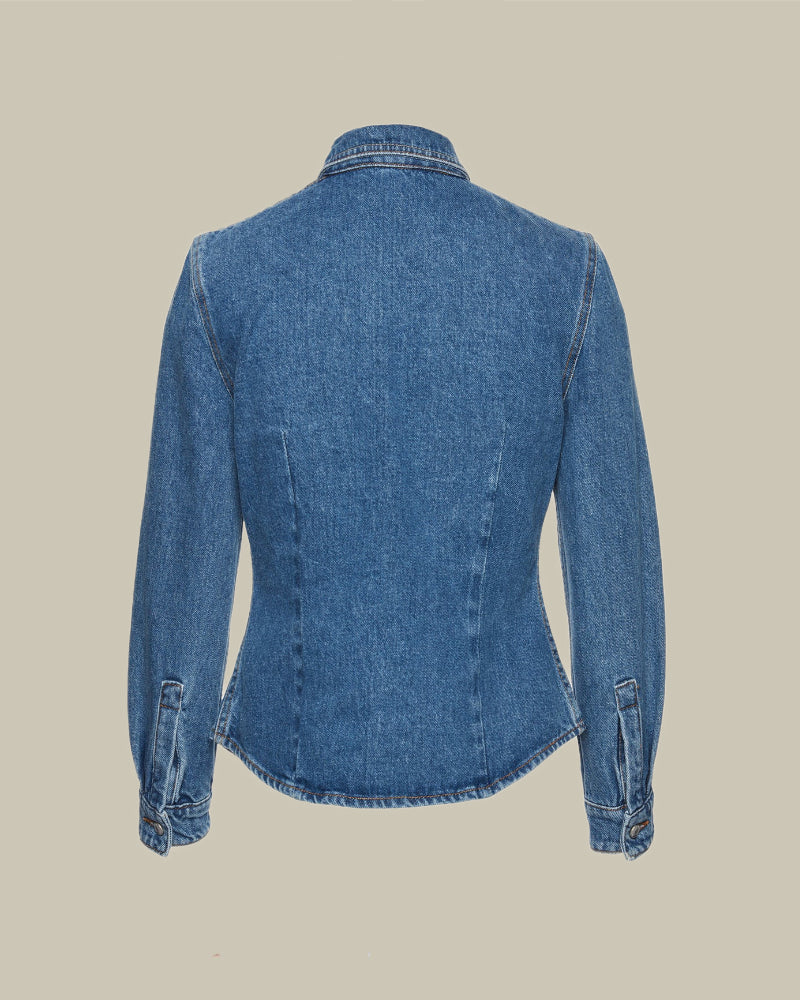 Blue Denim Shirt