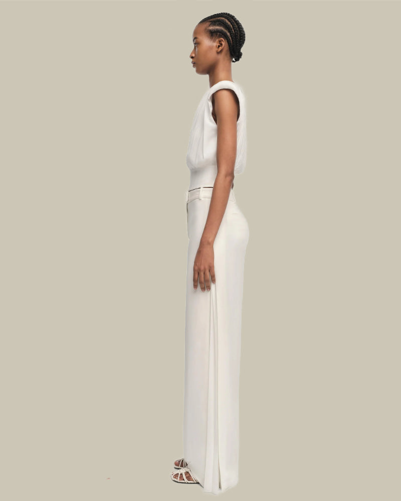 Matilda Ivory Cropped Top