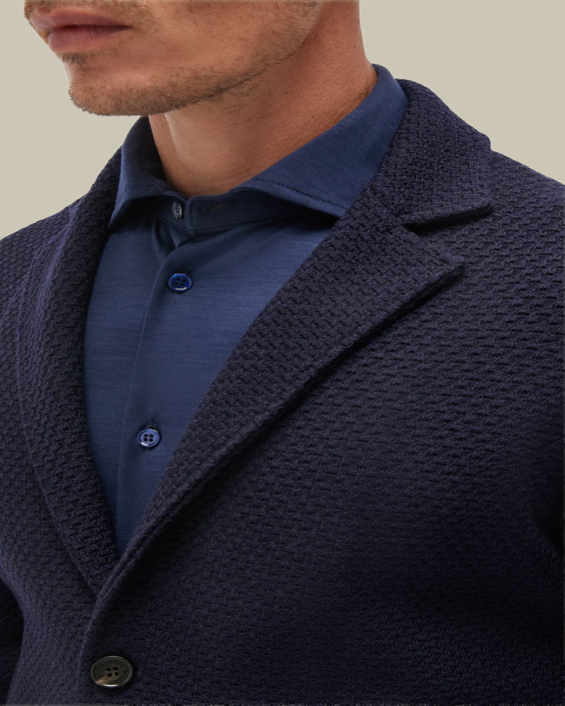 San Marco Swacket Basket Weave Navy