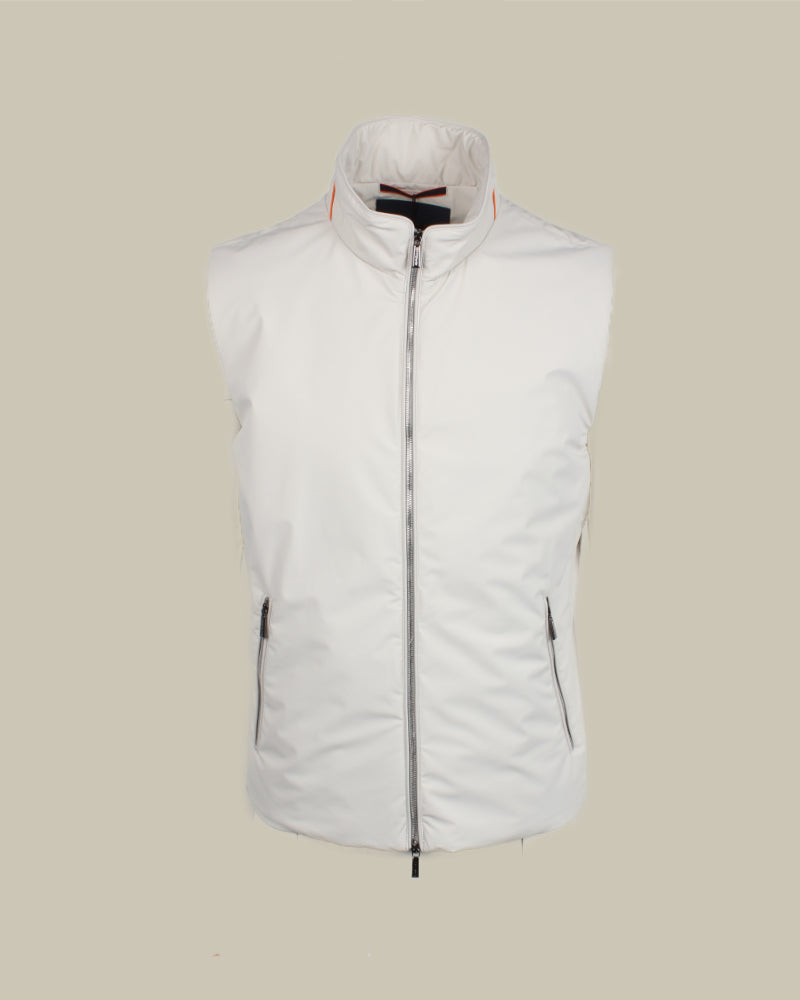 VIDAGO Beige Lightweight Down Gilet