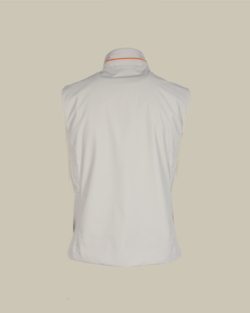 VIDAGO Beige Lightweight Down Gilet