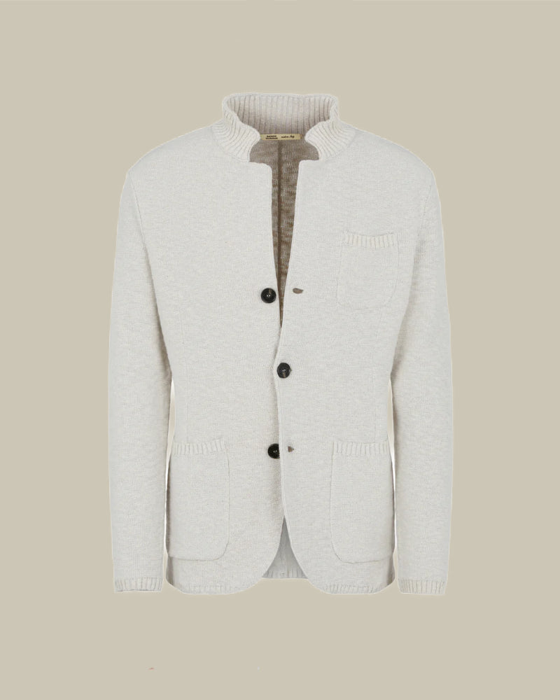 Portofino Cream Rib Knit Swacket