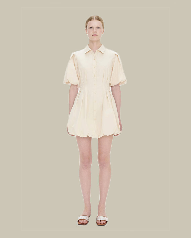 Cleo Dress Beige