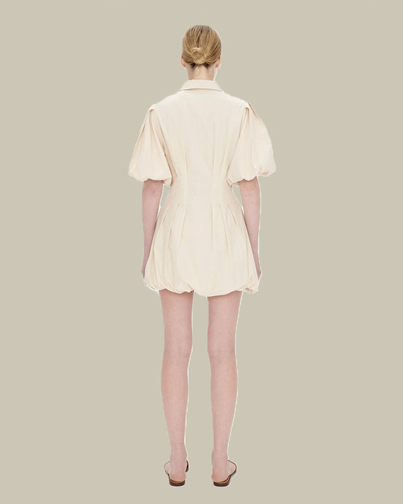 Cleo Dress Beige