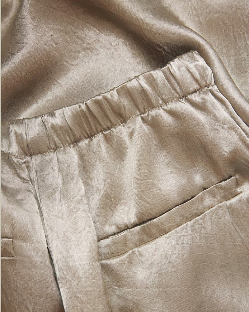 Elliat Olive Straight Leg Trouser