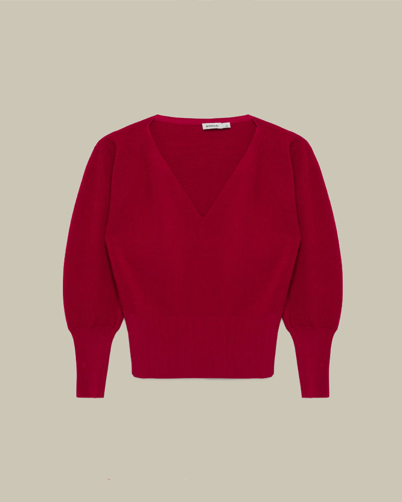 Montana Cherry Knit Pullover