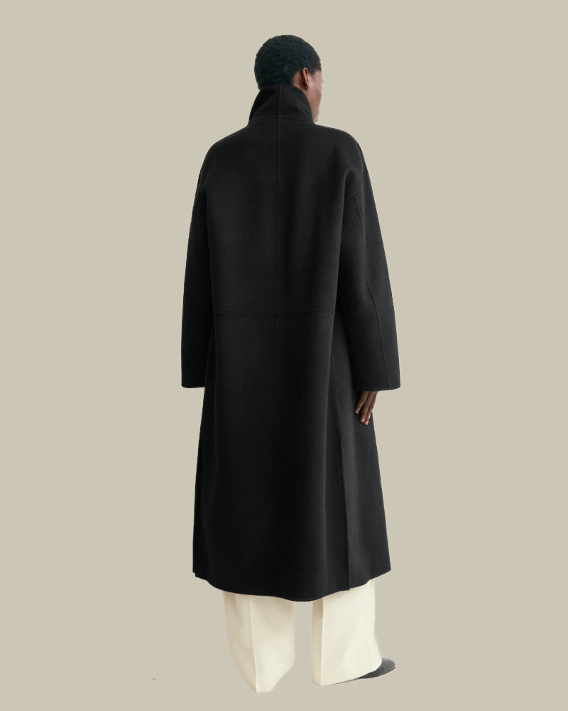 Signature Doublé Coat Black