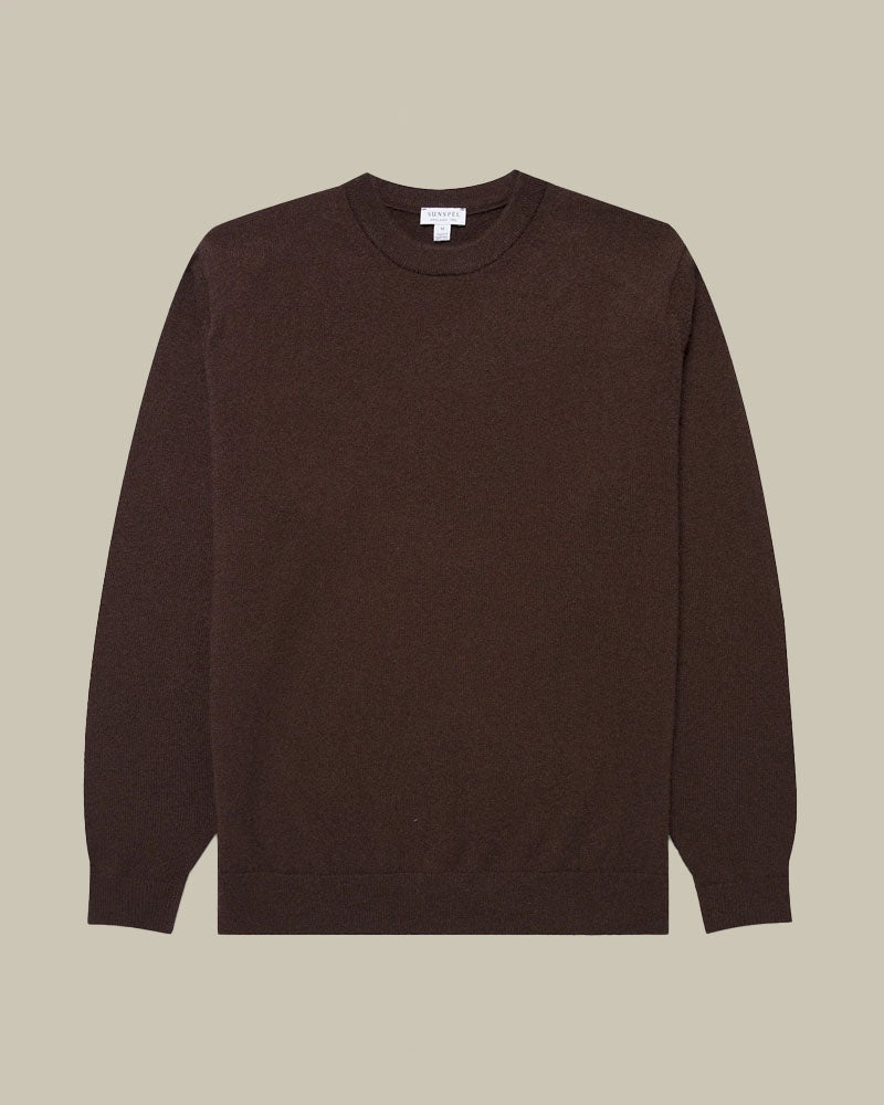 Truffle Cashmere Crew Neck