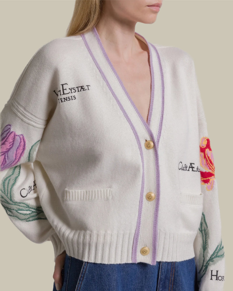 Herbarium Embroidered Cardigan