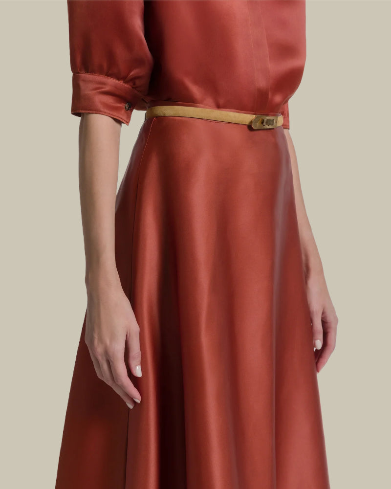 Silk Organza Full Skirt