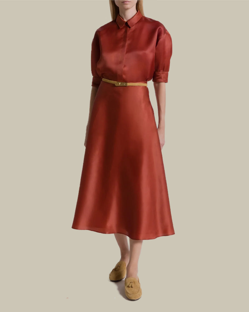 Silk Organza Full Skirt