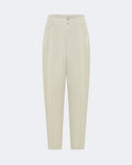 Pleated Flannel Trousers