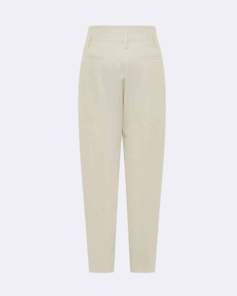 Pleated Flannel Trousers