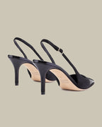 Brera 75 Sling Pump Black