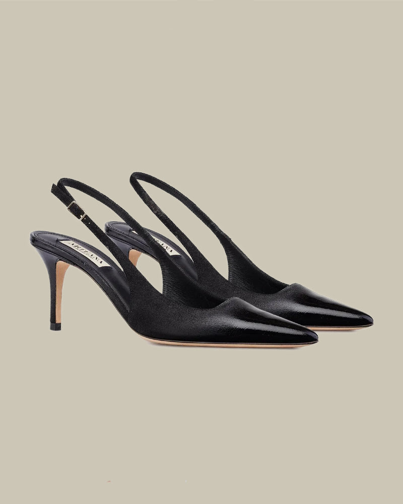 Brera 75 Sling Pump Black