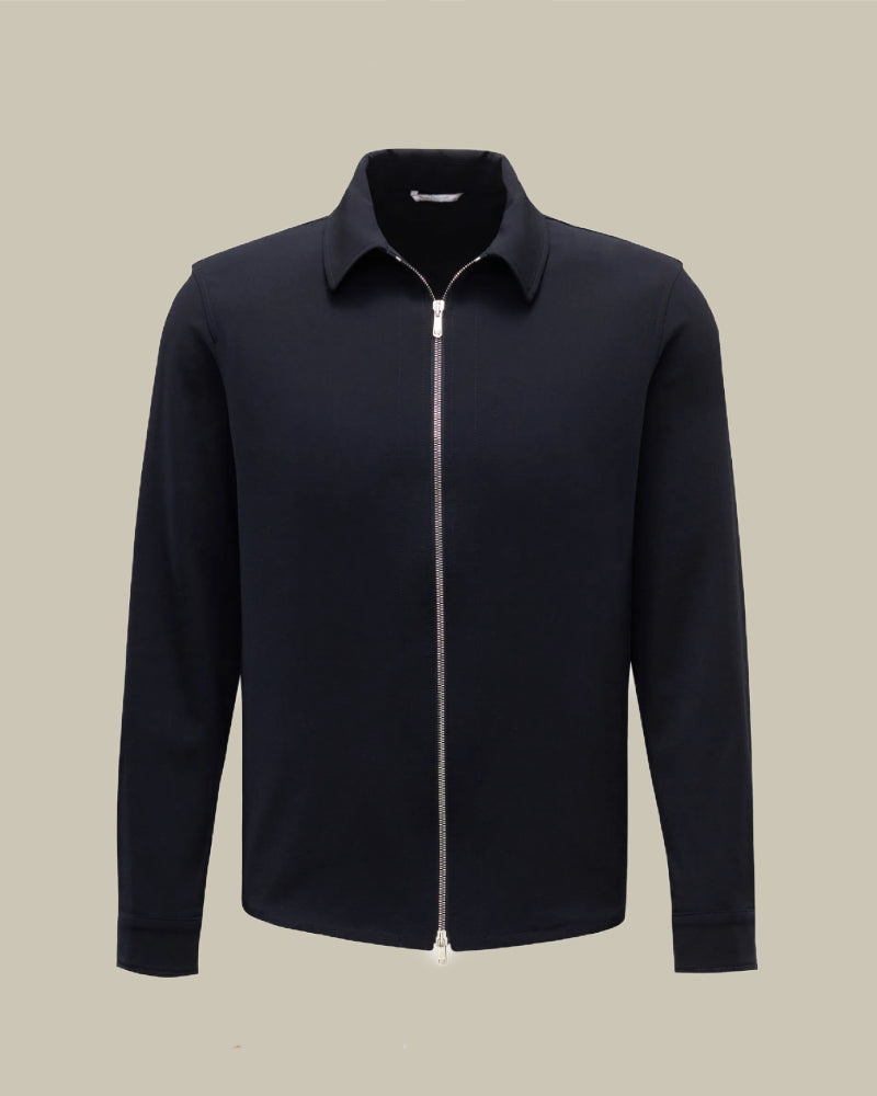 AVI Navy Virgin Wool Twinset