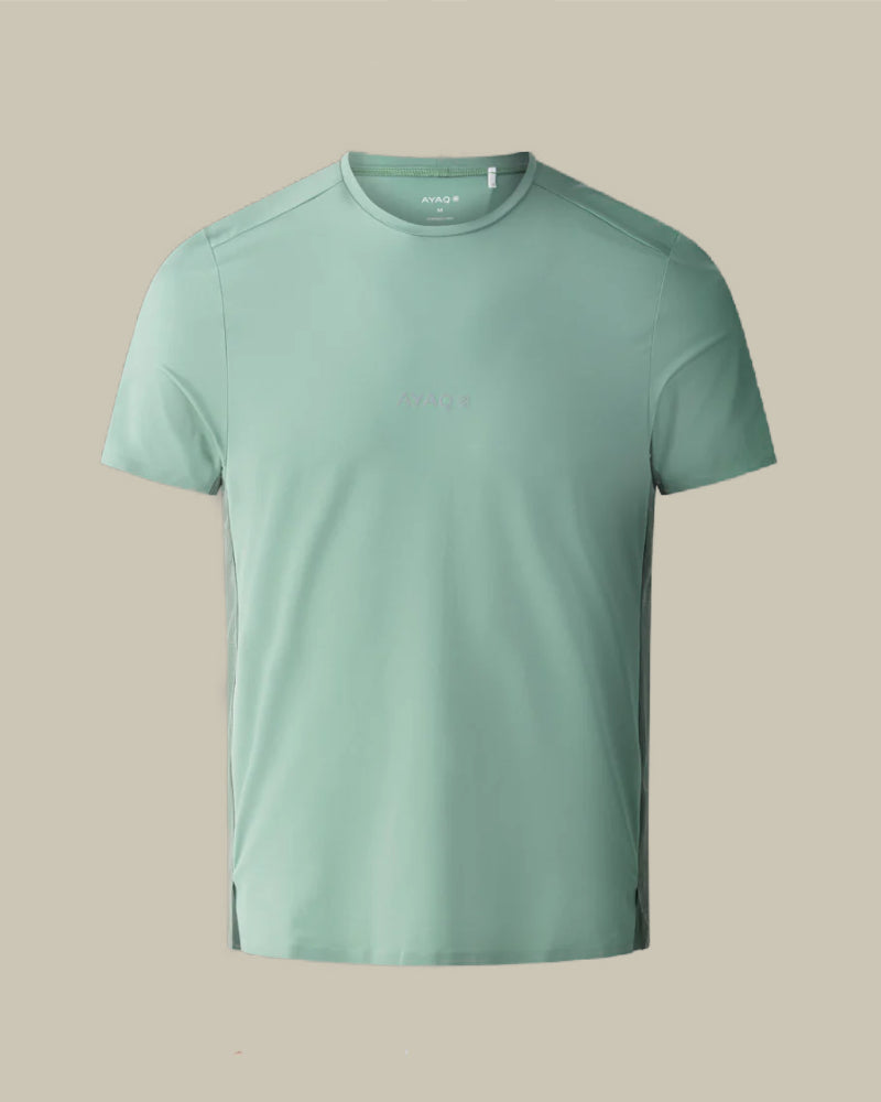 MOLVENO Green Mist Trail Running T Shirt